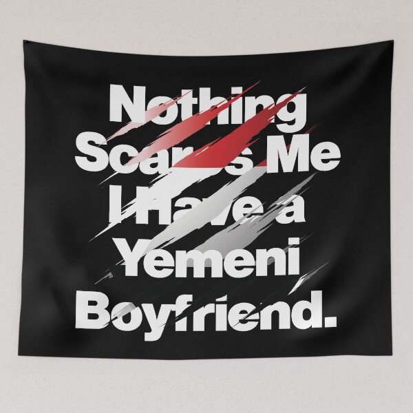 Item preview, Nothing Scares Me I Have a Yemeni Boyfriend designed and sold by elhefe.