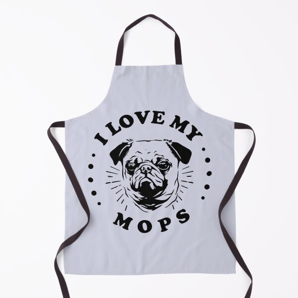 Artikelvorschau, Ich liebe meine Mops entworfen und verkauft von themaskgod.