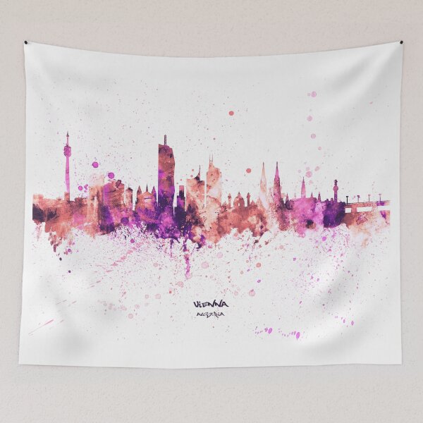 Item preview, Vienna Austria Skyline designed and sold by ArtPrints.