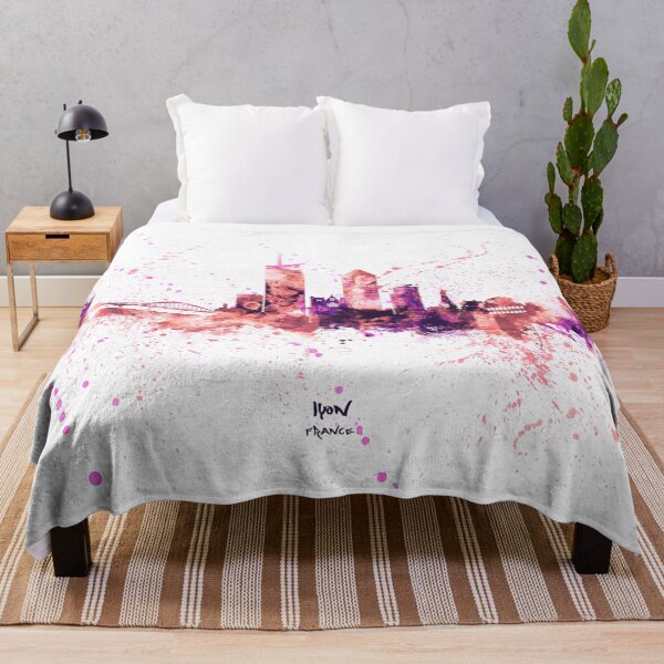 Item preview, Lyon France Skyline designed and sold by ArtPrints.