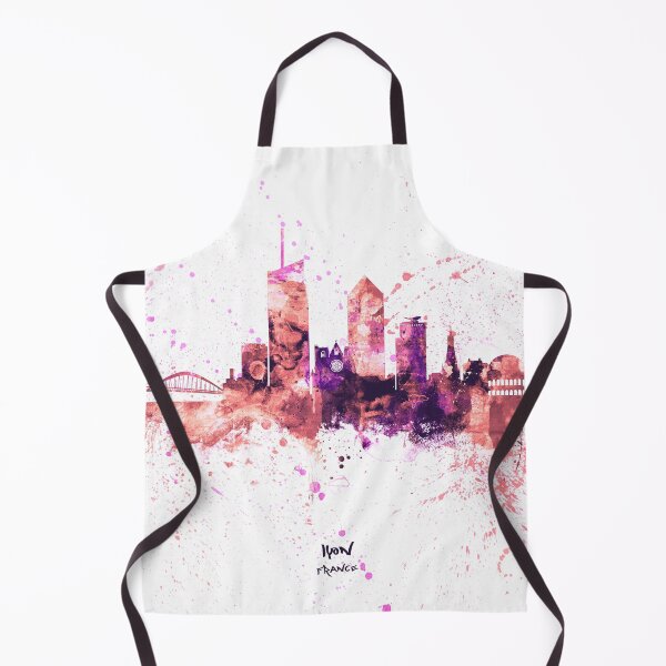 Item preview, Lyon France Skyline designed and sold by ArtPrints.