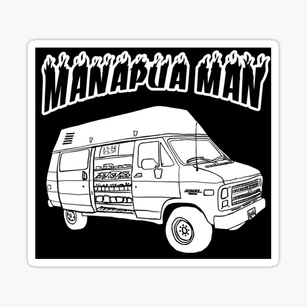 Item preview, Manapua Man - Manapua Van Hawaii Food Truck designed and sold by LocalKineStuffs.