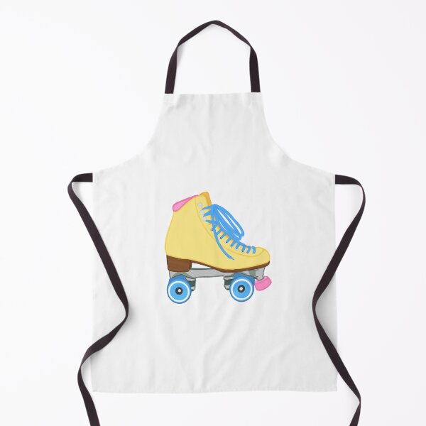 Item preview, Pastel Yellow Rollerskate yellow pink blue designed and sold by Serinah Williams.