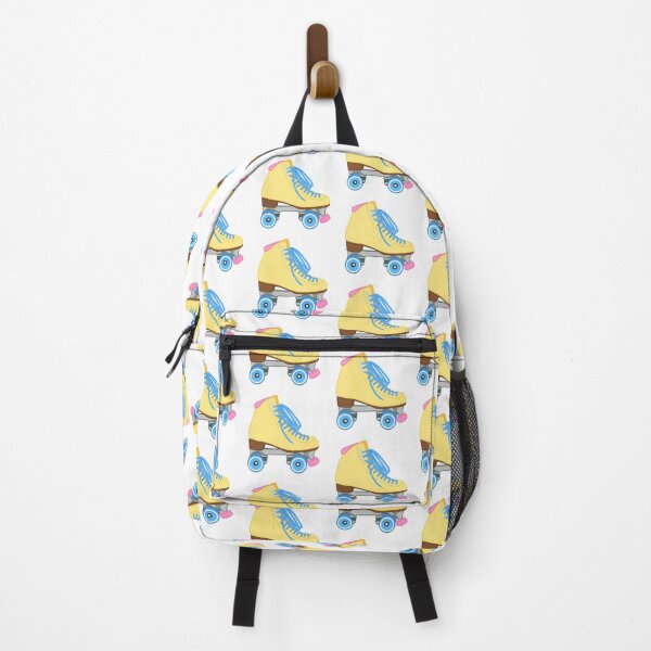 Item preview, Pastel Yellow Rollerskate yellow pink blue designed and sold by Serinah Williams.