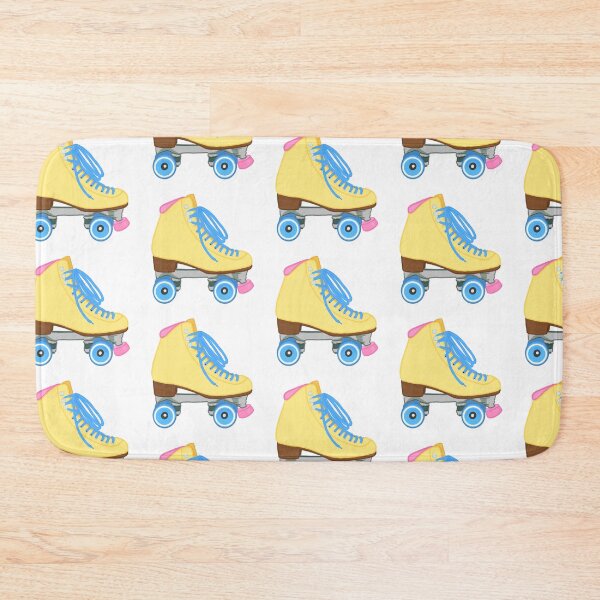 Item preview, Pastel Yellow Rollerskate yellow pink blue designed and sold by Serinah Williams.