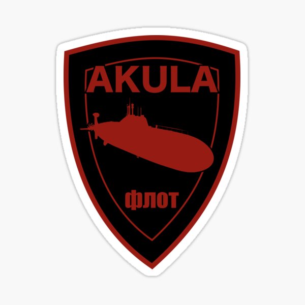 Item preview, Akula Class - Russian Submarine Patch designed and sold by StrongVlad.