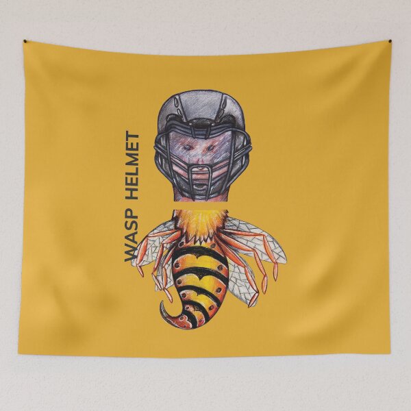 Item preview, WASP HELMET by FrankenDuo corn yellow designed and sold by FrankenDuo.