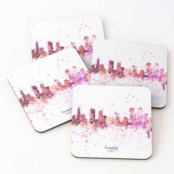 Item preview, Denver Colorado Skyline designed and sold by ArtPrints.