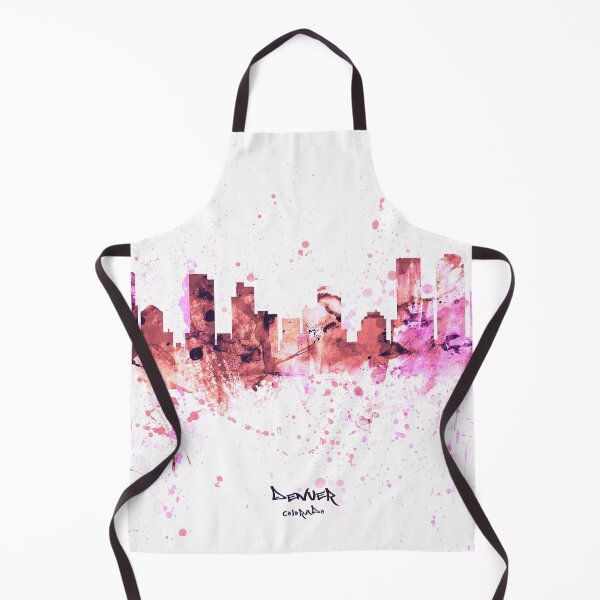 Aperçu de l'œuvre Denver Colorado Skyline créée et vendue par ArtPrints.
