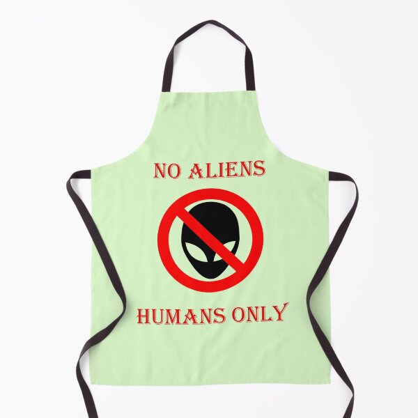 Item preview, No aliens, humans only designed and sold by helenkaiy.
