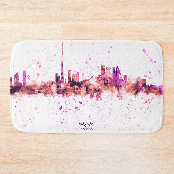 Aperçu de l'œuvre Toronto Canada Skyline créée et vendue par ArtPrints.