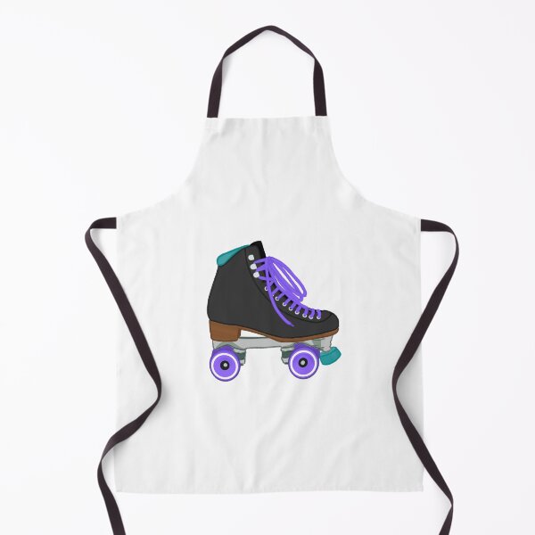 Item preview, Black Rollerskate Teal and Purple designed and sold by Serinah Williams.