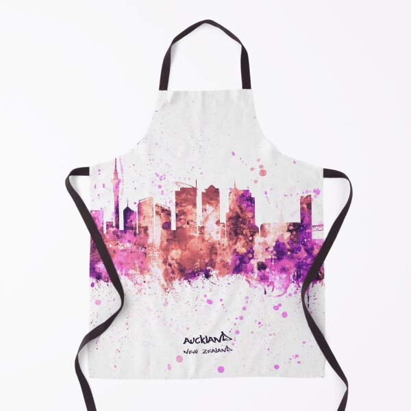 Item preview, Auckland New Zealand Skyline designed and sold by ArtPrints.
