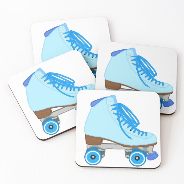Item preview, Blue Rollerskate Pastel designed and sold by Serinah Williams.