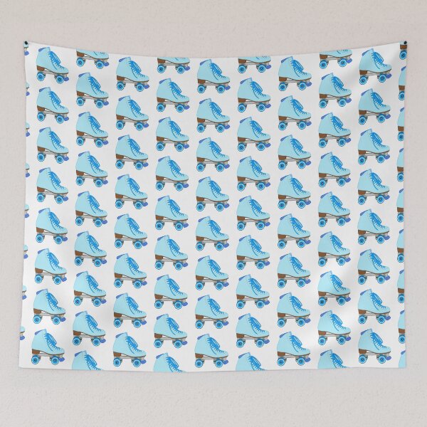 Item preview, Blue Rollerskate Pastel designed and sold by Serinah Williams.