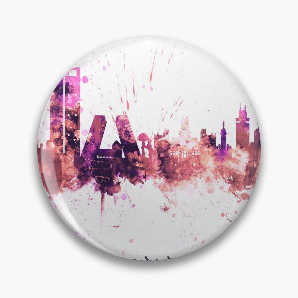 Item preview, Madrid Spain Skyline designed and sold by ArtPrints.