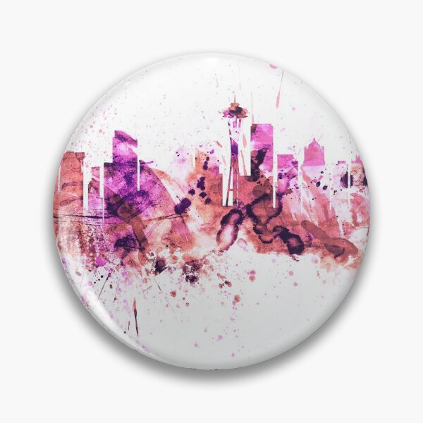 Item preview, Seattle Washington Skyline designed and sold by ArtPrints.