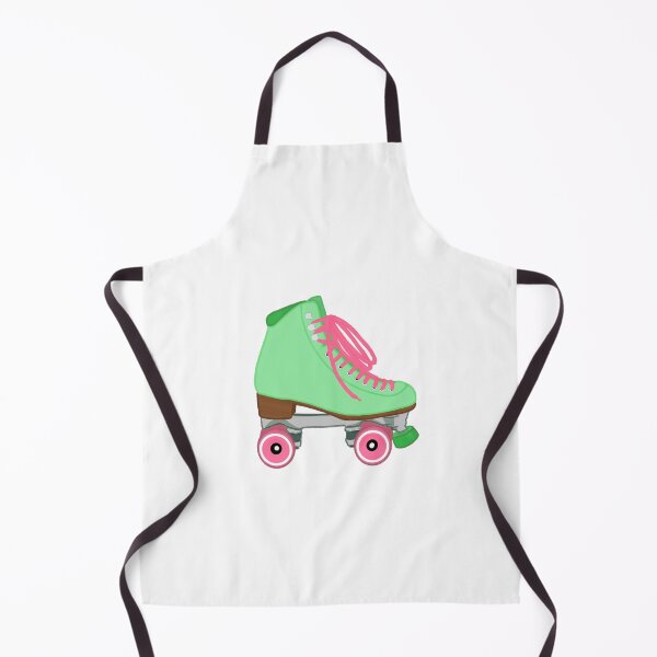 Item preview, Green and Pink Rollerskate Pastel designed and sold by Serinah Williams.