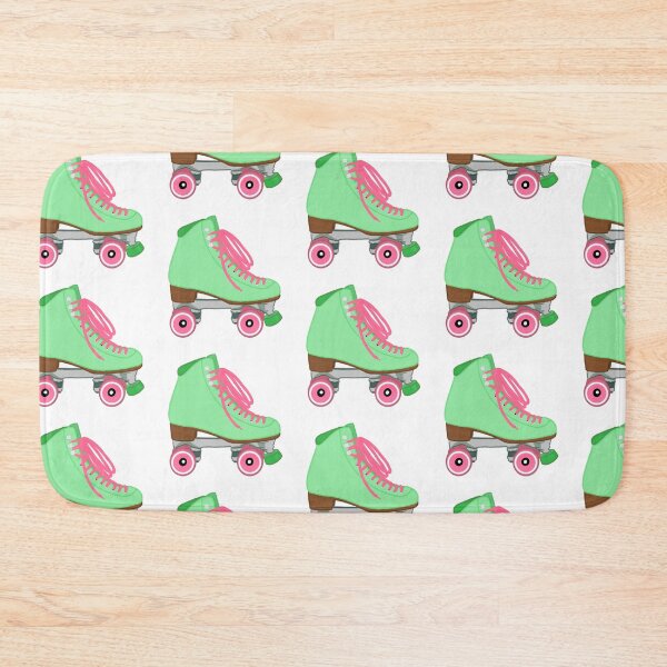 Item preview, Green and Pink Rollerskate Pastel designed and sold by Serinah Williams.