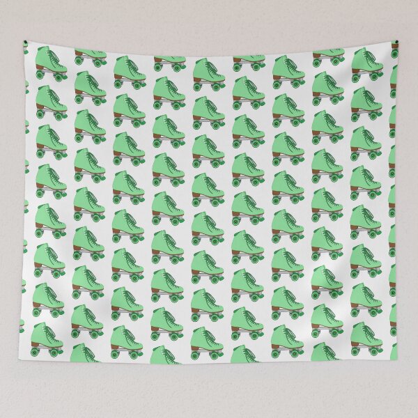 Item preview, Green Rollerskate Pastel designed and sold by Serinah Williams.
