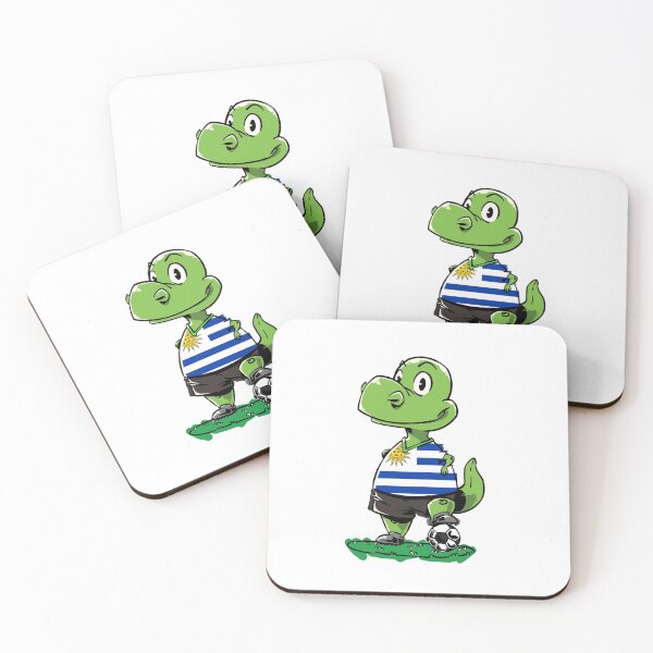 Item preview, Soccer Dinosaur - Uruguay designed and sold by iHeartDinosaurs.