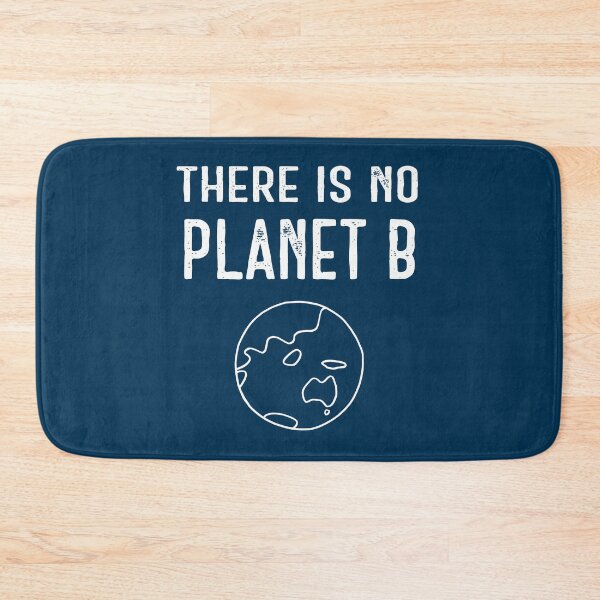 Item preview, There Is No Planet B (B+W) – White on Dark Blue designed and sold by ImperfectLife.