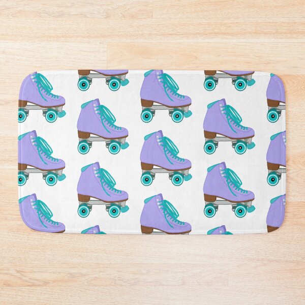 Item preview, Lilac and Teal Rollerskate Pastel designed and sold by Serinah Williams.