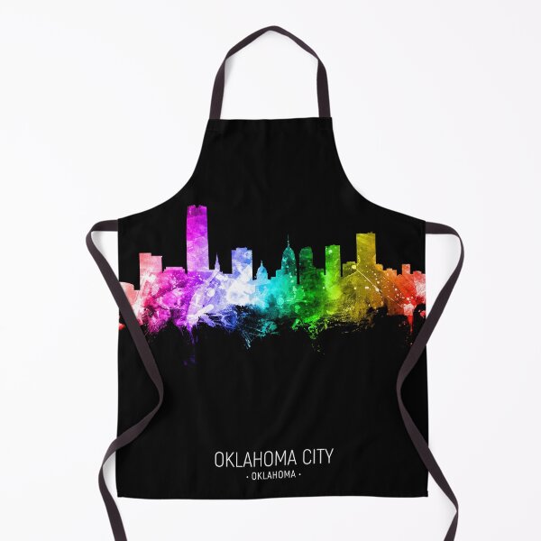 Aperçu de l'œuvre Oklahoma City Skyline créée et vendue par ArtPrints.