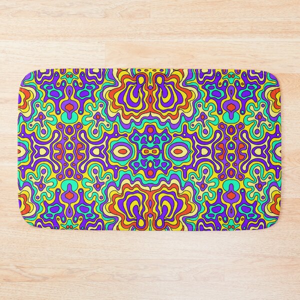 Item preview, Doodle psychedelic trippy pattern designed and sold by Anniomoro.