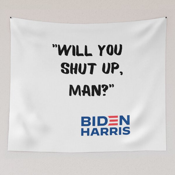 Item preview, Will You Shut Up Man? designed and sold by Quadghouls.