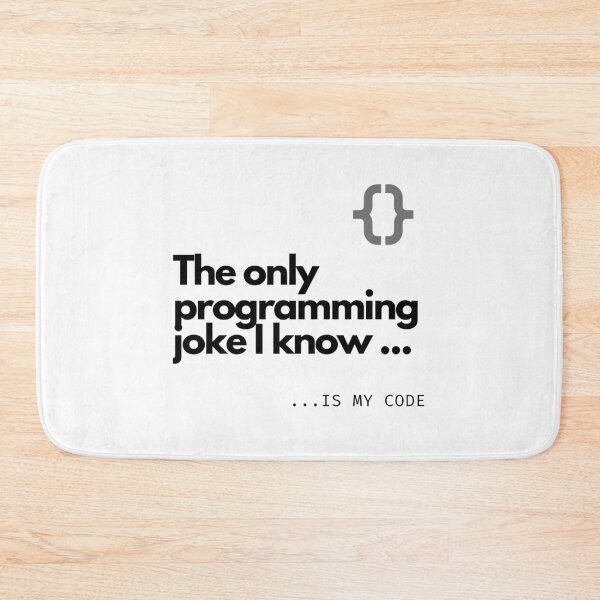 Item preview, The only programming joke I know is my code designed and sold by purumArt.