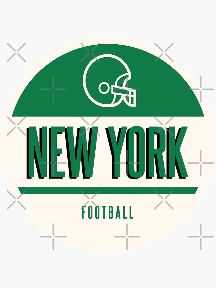 New York retro football Sticker by BVHstudio