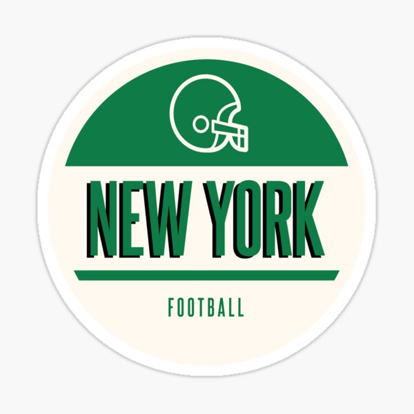 New York retro football Sticker