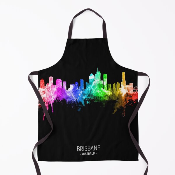 Item preview, Brisbane Australia Skyline designed and sold by ArtPrints.