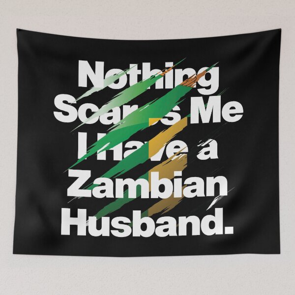 Item preview, Nothing Scares Me I Have a Zambian Husband designed and sold by elhefe.