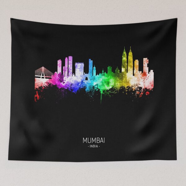Item preview, Mumbai Skyline India Bombay designed and sold by ArtPrints.