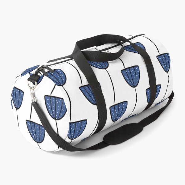 Item preview, Blue Tulip Flowers Pattern designed and sold by Aysel's Designs.