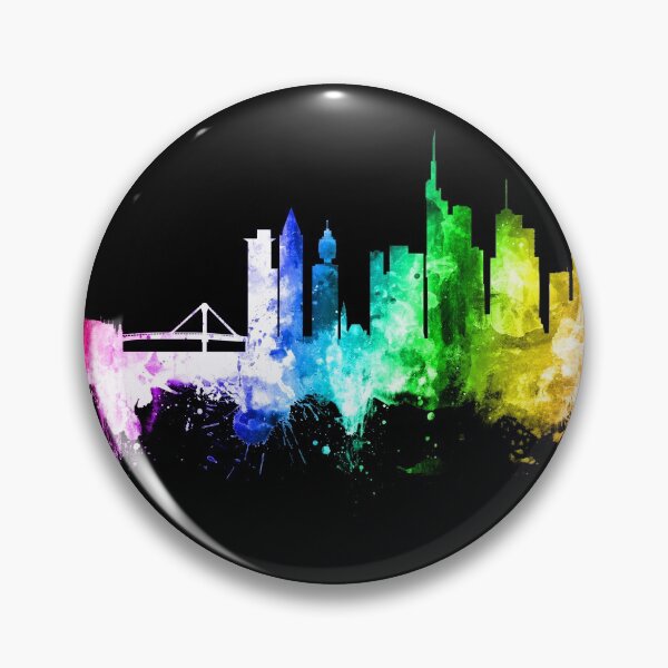 Artikelvorschau, Frankfurt Germany Skyline entworfen und verkauft von ArtPrints.