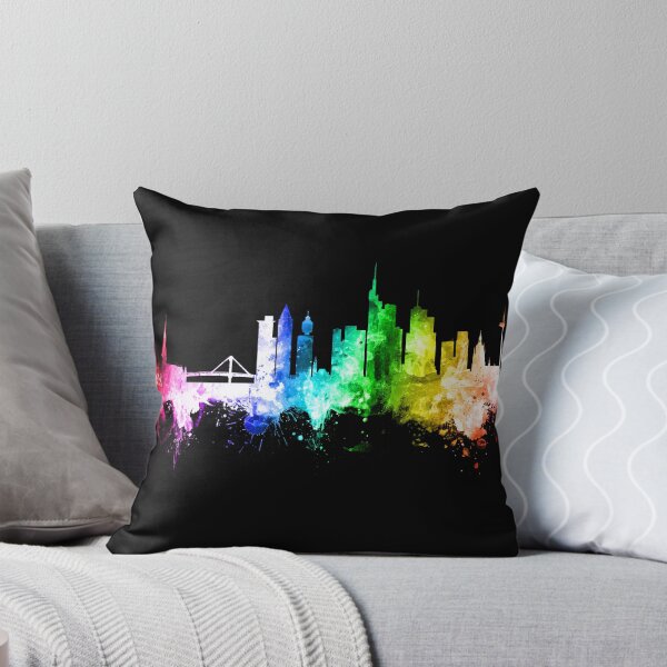 Artikelvorschau, Frankfurt Germany Skyline entworfen und verkauft von ArtPrints.