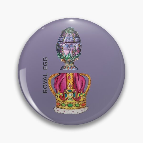 Item preview, ROYAL EGG by FrankenDuo dark lavender designed and sold by FrankenDuo.