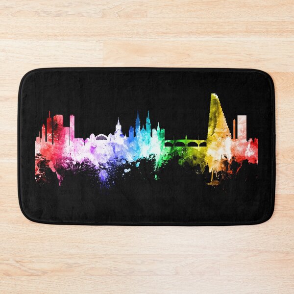 Item preview, Basel Switzerland Skyline designed and sold by ArtPrints.