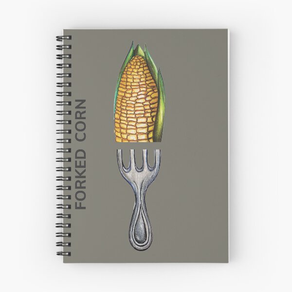 Item preview, FORKED CORN by FrankenDuo tapa grey designed and sold by FrankenDuo.