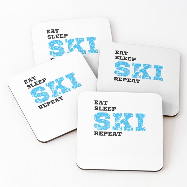 Item preview, skiing saying - retro ski designed and sold by pirminio.