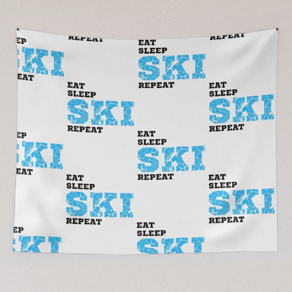 Item preview, skiing saying - retro ski designed and sold by pirminio.