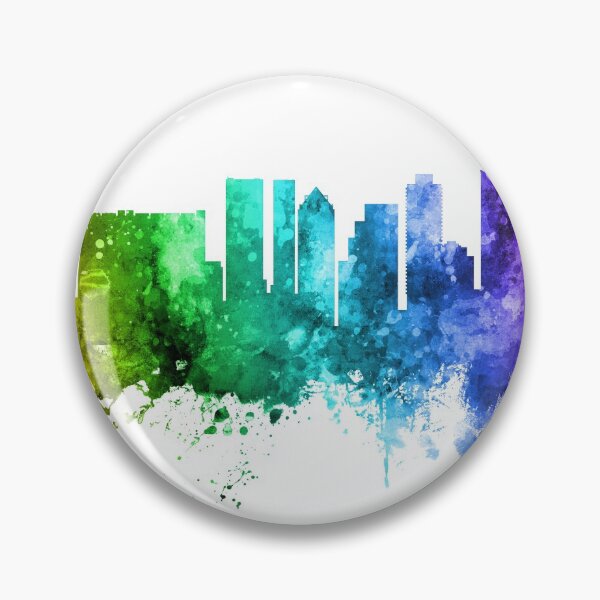 Item preview, Cape Town South Africa Skyline designed and sold by ArtPrints.