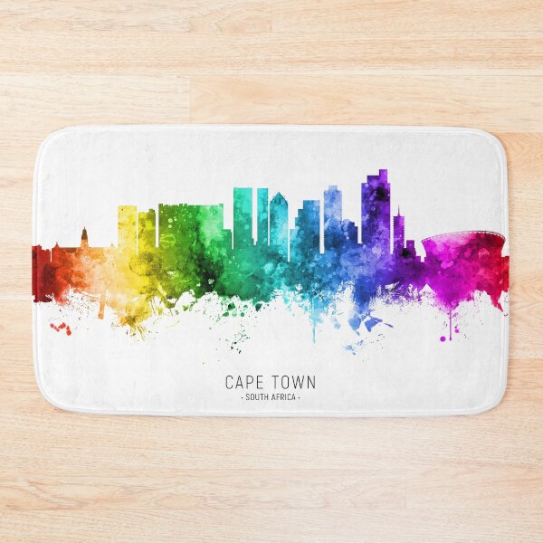 Item preview, Cape Town South Africa Skyline designed and sold by ArtPrints.