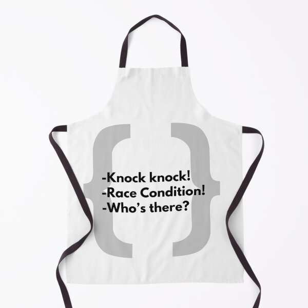 Item preview, -Knock Knock -Race condition! -Who's there designed and sold by purumArt.