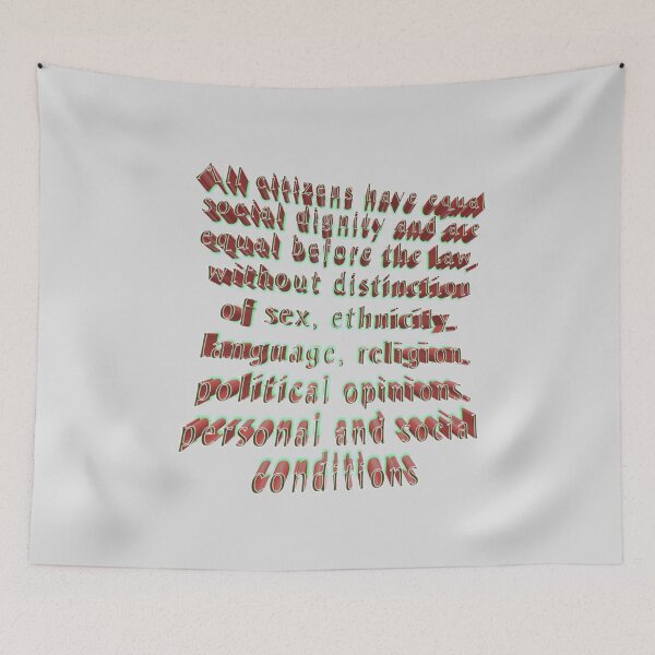 Item preview, Article 3 of Italian Constitution 015 designed and sold by ITALY-Roselli-.