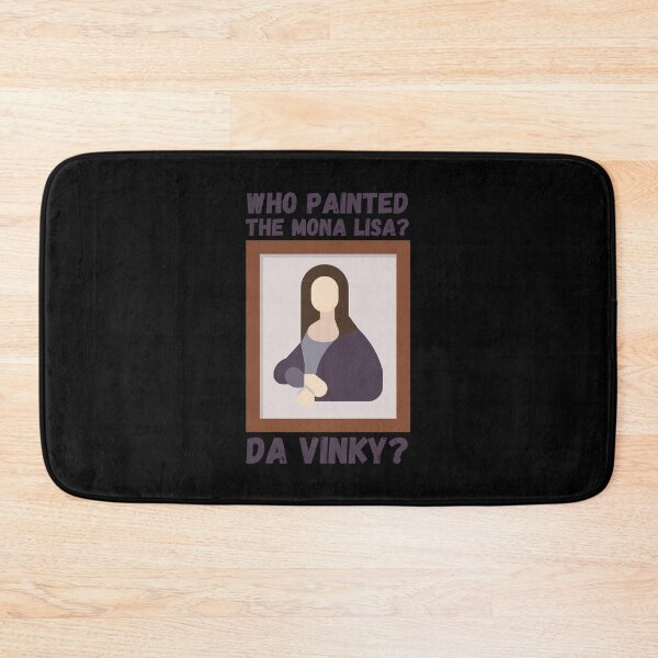 Item preview, Who Painted the Mona Lisa? Da Vinky? designed and sold by Web CreationsNL.
