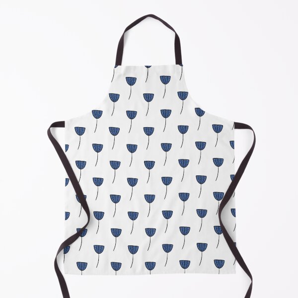 Item preview, Blue Tulip Flowers Pattern designed and sold by Aysel's Designs.